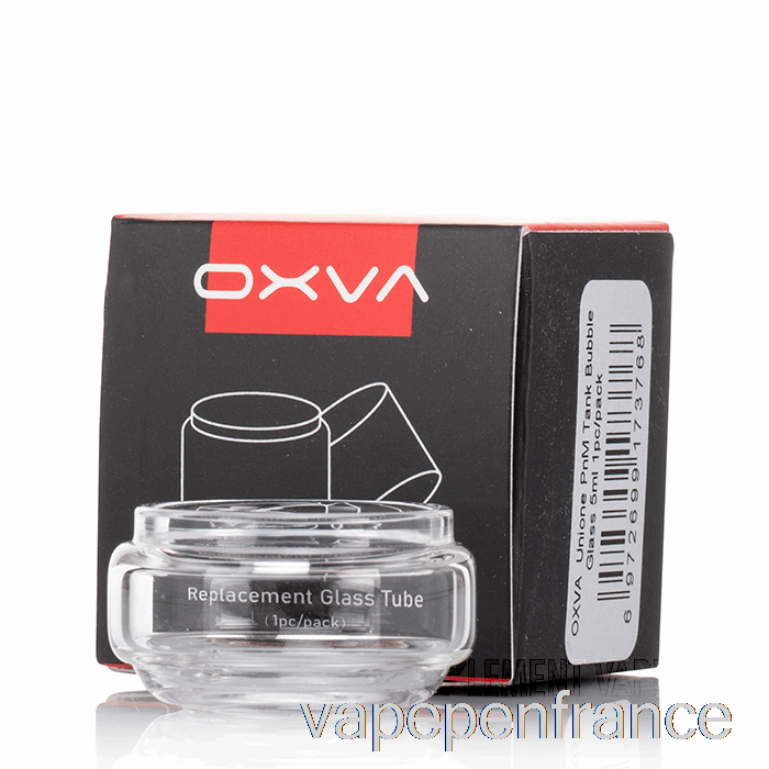 Oxva Unione Pnm Verre De Remplacement 5 Ml Stylo Vape En Verre à Bulles